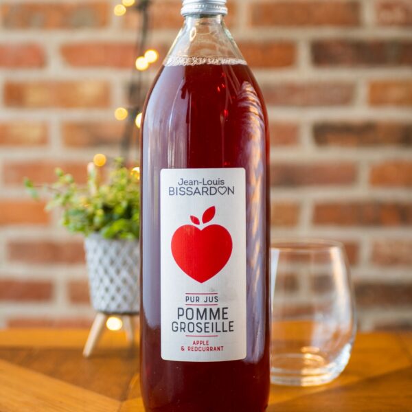 Jus pomme groseille 1l