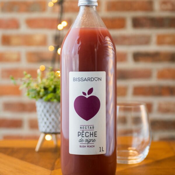 Nectar peche de vigne 1l