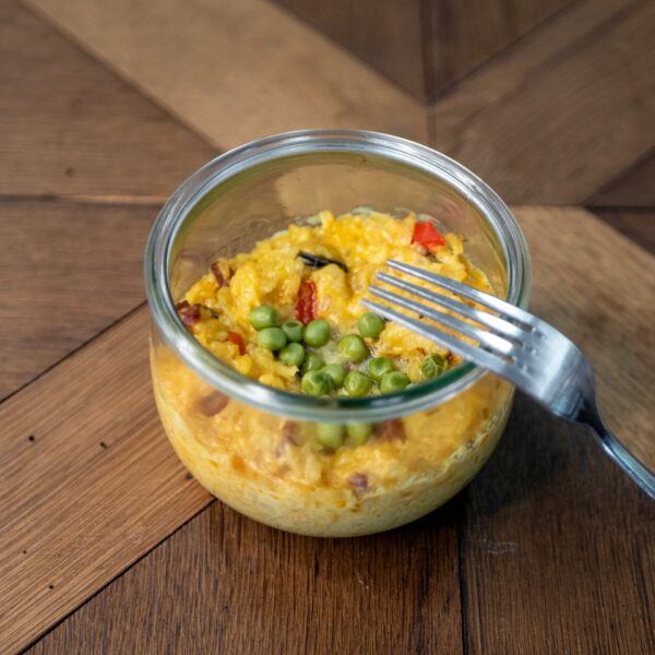 Risotto aux moules et chorizo