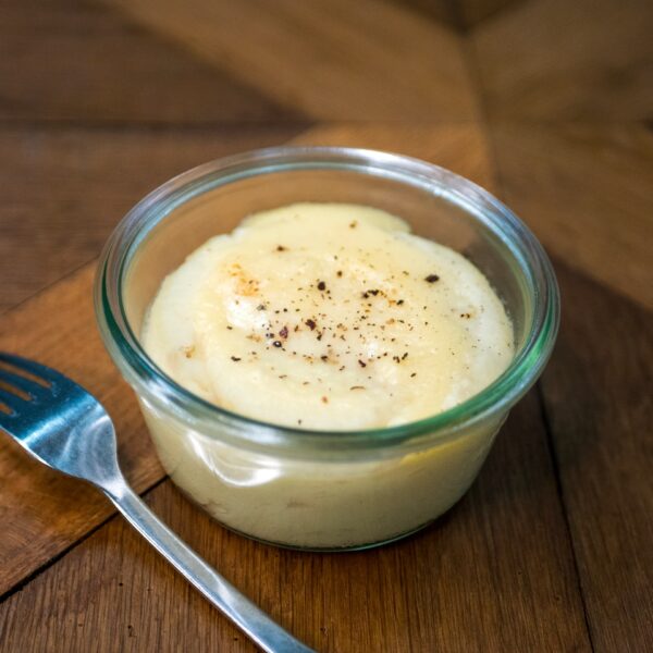 Brandade de haddock gratinée