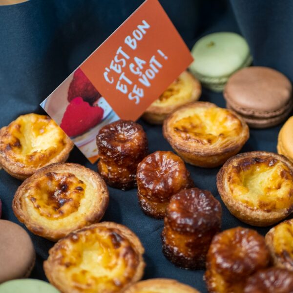 Mini pastéis de nata x2