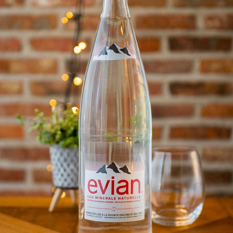 VC Evian litre