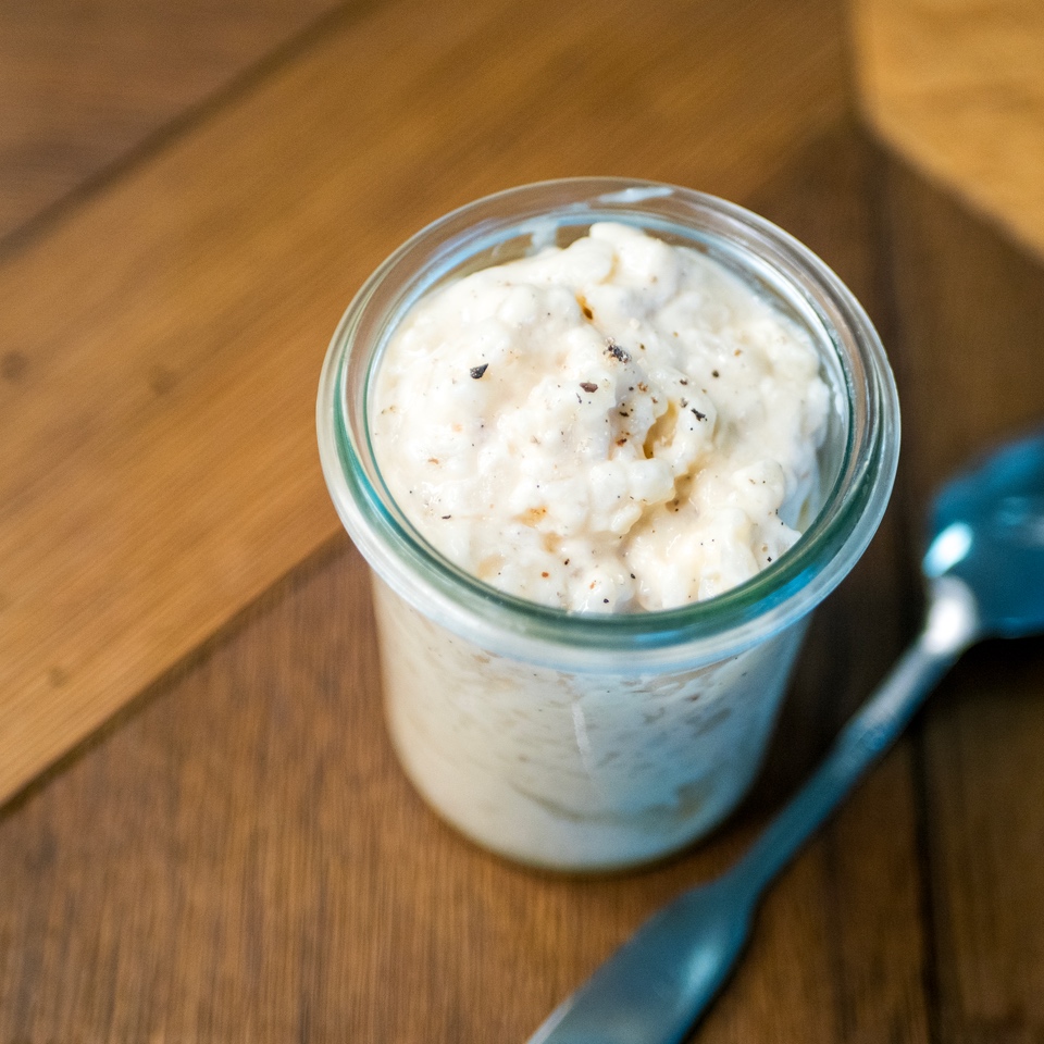 Riz au lait vanillé